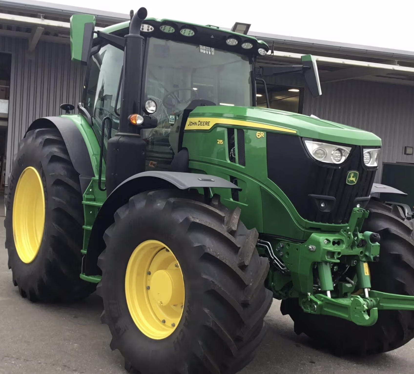 John Deere 6R 215 tractor