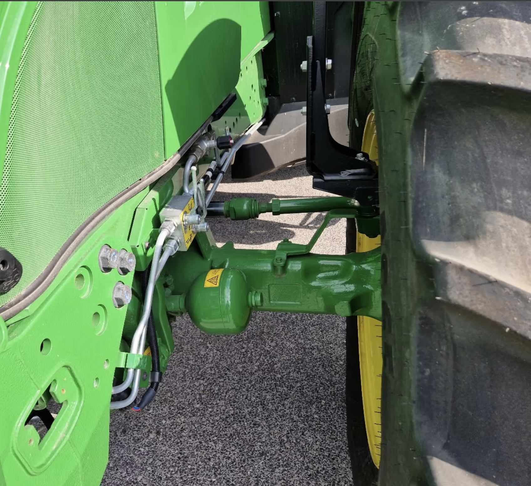 John Deere 6195M tractor