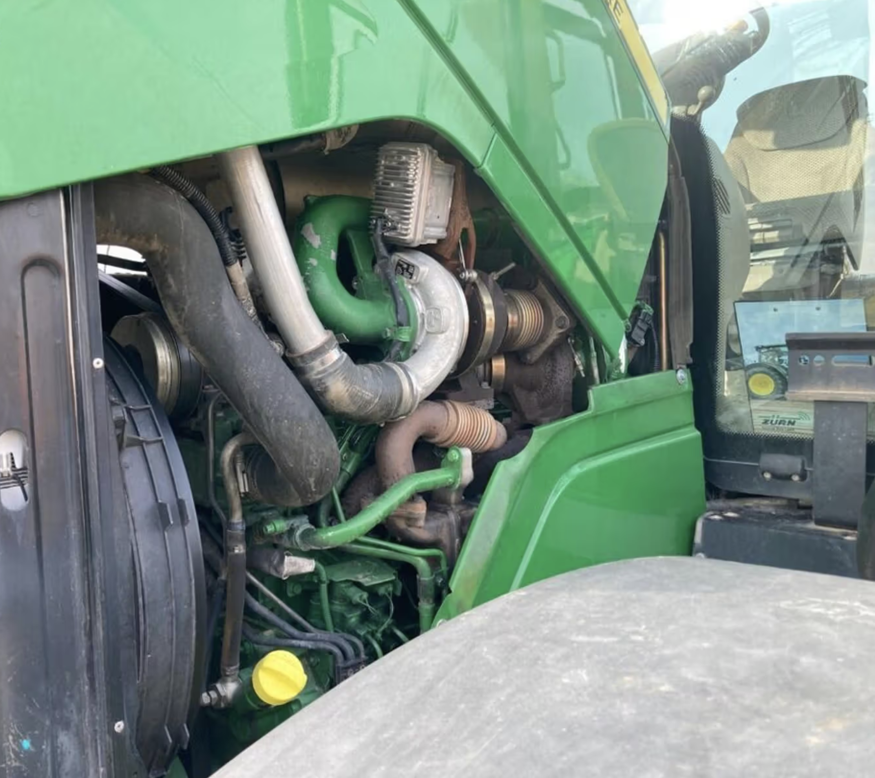 John Deere 6215 R Tractor for sale